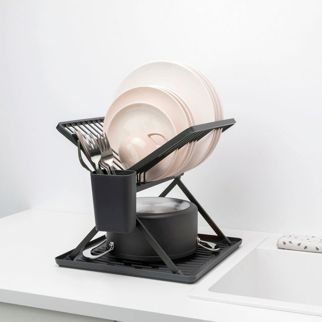 Secaplatos plegable SinkSide Dark Grey