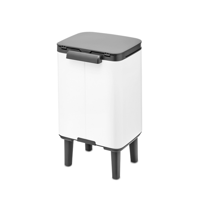 Basurero Bo Hi 4 Lt White