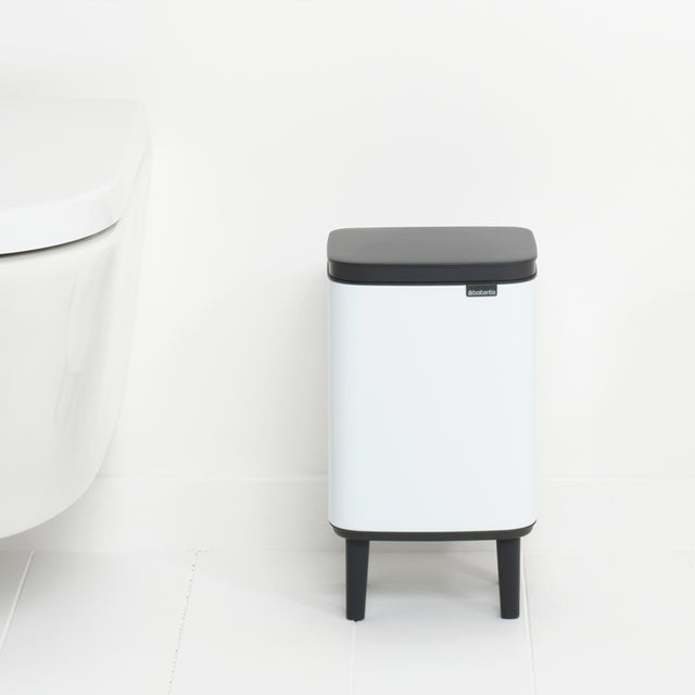 Basurero Bo Hi 4 Lt White
