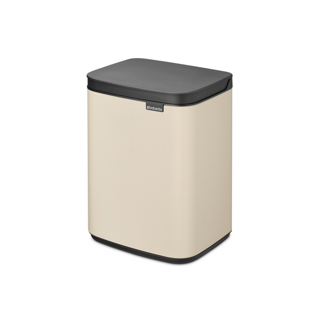 Basurero Bo 4 Lt Soft Beige