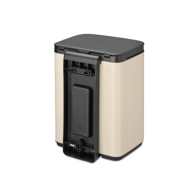 Basurero Bo 4 Lt Soft Beige