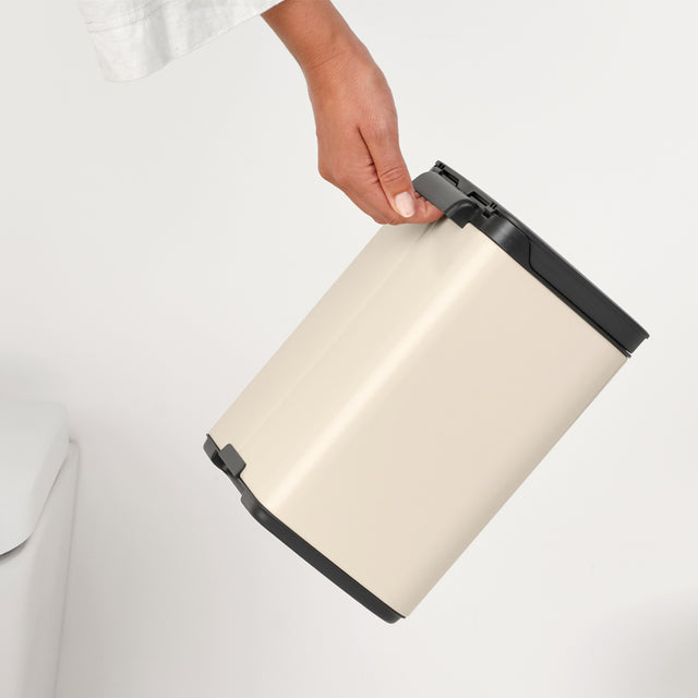 Basurero Bo 4 Lt Soft Beige