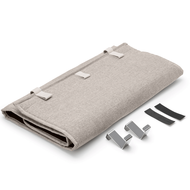 Manta planchado vapor para puerta Grey