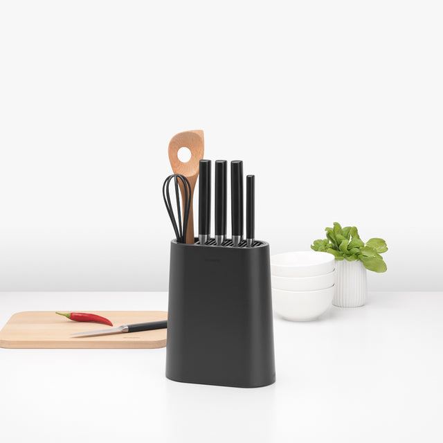Soporte Bloque para cuchillos y utensilios Dark Grey