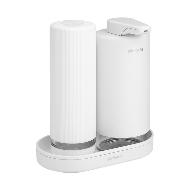 Set Dispensador de jabón SinkStyle 2x200 ml Fresh White