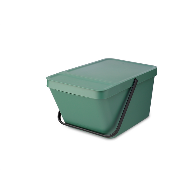 Basurero apilable Sort & Go 20 Lt Fir Green