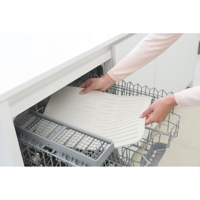 Bandeja secaplatos de silicona SinkSide Light Grey