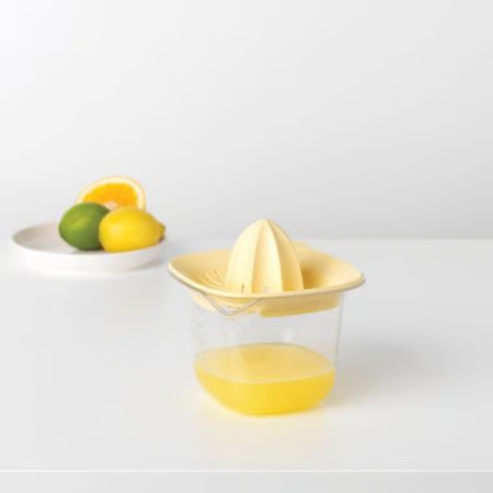 Exprimidor con vaso Medidor Tasty+ 500ml Vanilla Yellow