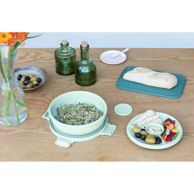 Bowl para ensalada Make & Take 1,3 Lt Jade Green