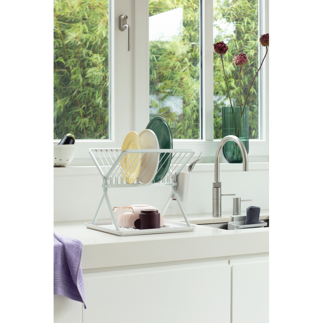 Secaplatos plegable SinkSide Light Grey