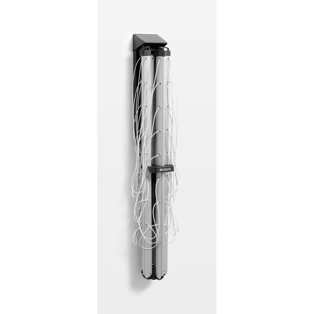 Tendedero Wallfix 24 Mt con funda protectora Metallic Grey