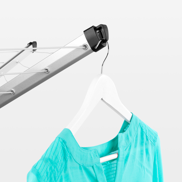 Tendedero Wallfix 24 Mt con funda protectora Metallic Grey