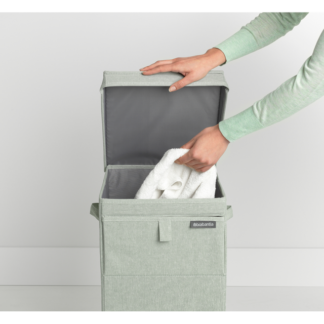 Caja apilable para ropa 35 Lt Green