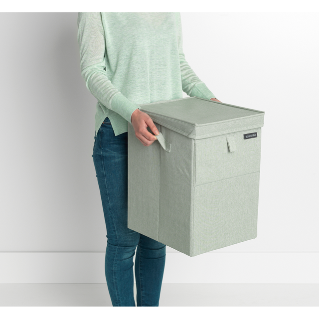 Caja apilable para ropa 35 Lt Green