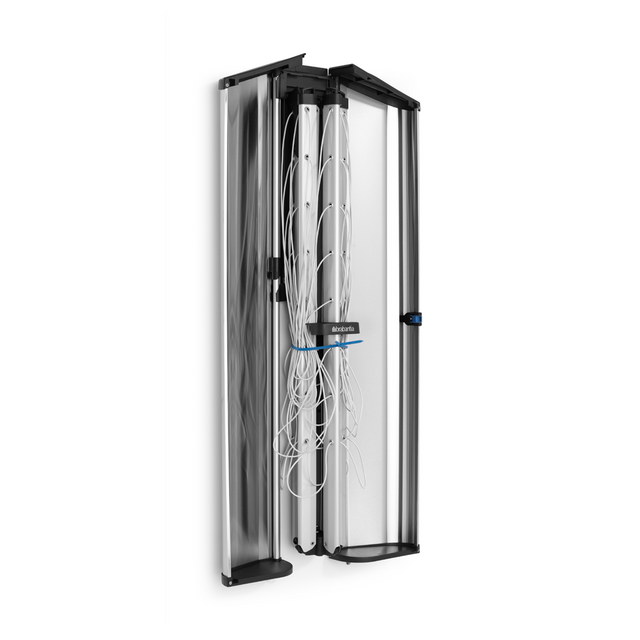 Tendedero Wallfix 24 Mt + caja protectora Metallic Grey