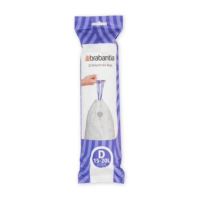 Bolsas de basura PerfectFit D 15-20 Lt