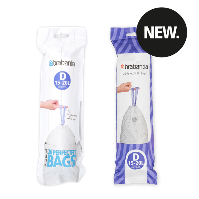 Bolsas de basura PerfectFit D 15-20 Lt
