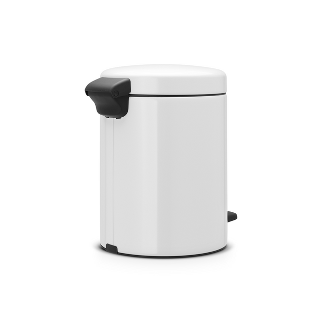 Basurero Pedal NewIcon 5 Lt White