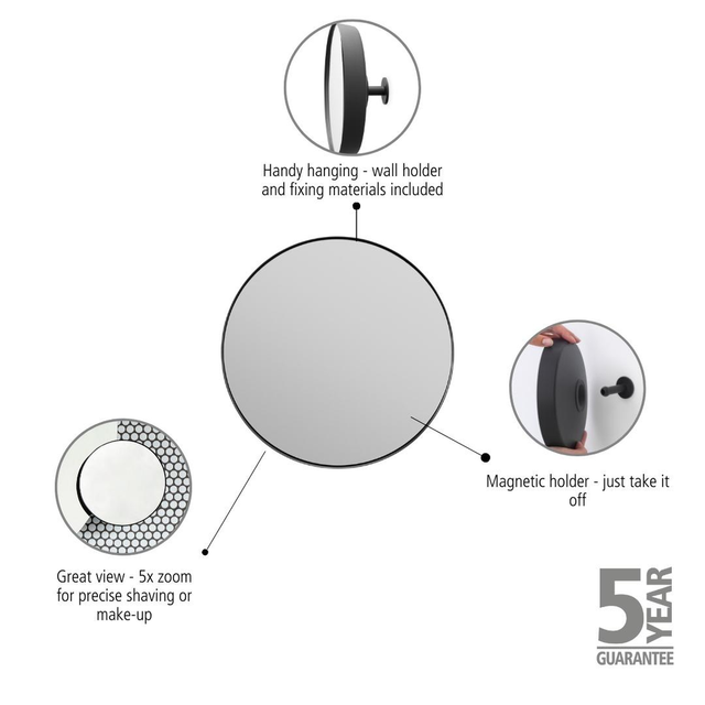 Espejo MindSet Mineral Inifite Grey