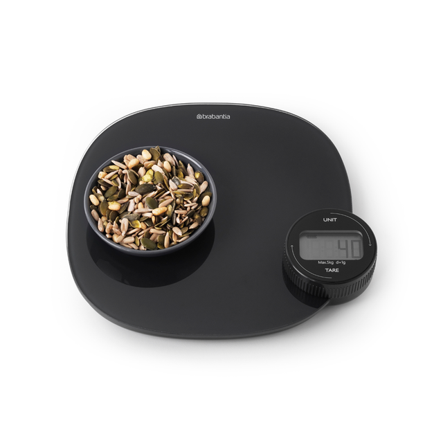Balanza de cocina plus Tasty+ Dark Grey