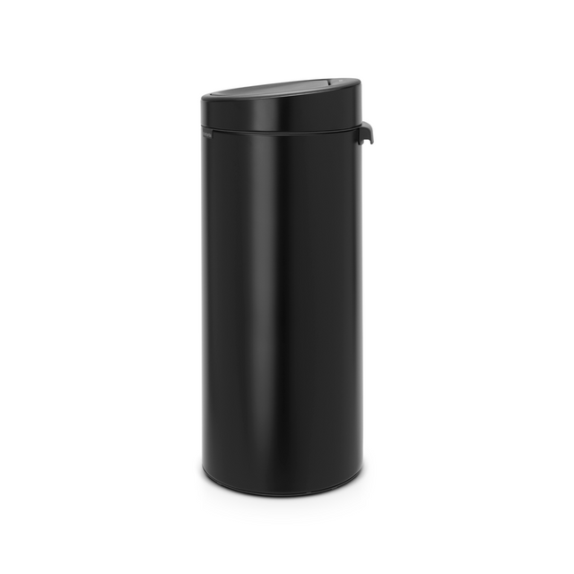 Basurero Touch New 30 Lt Matt Black