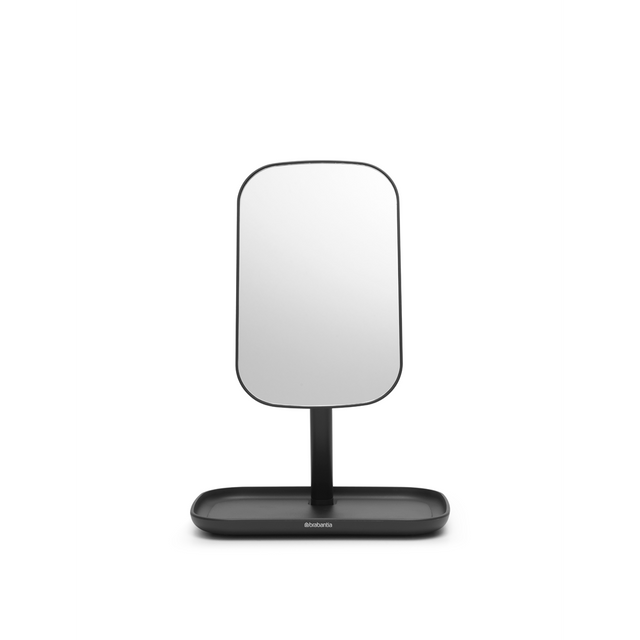 Espejo con bandeja de almacenaje Dark Grey