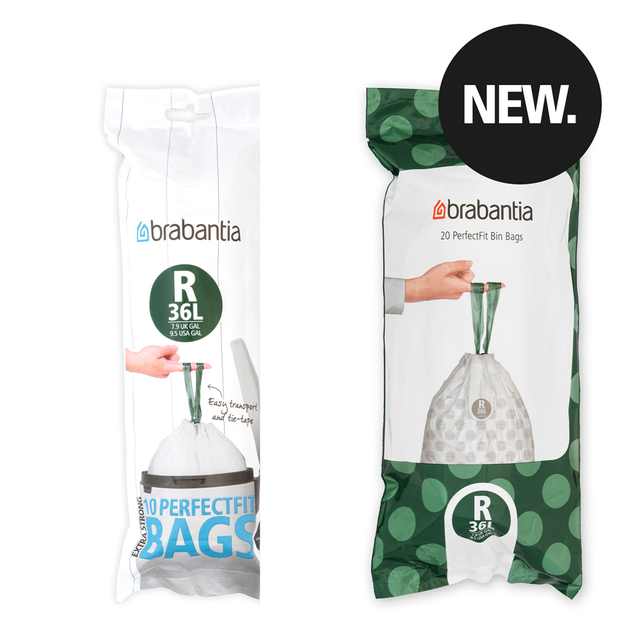 Bolsas de Basura PerfectFit R, 36 litros 20 Bolsas