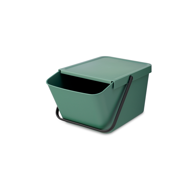 Basurero apilable Sort & Go 20 Lt Fir Green