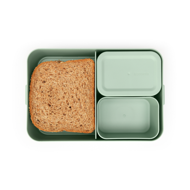 Contenedor para almuerzo Make & Take Bento Grande Jade Green
