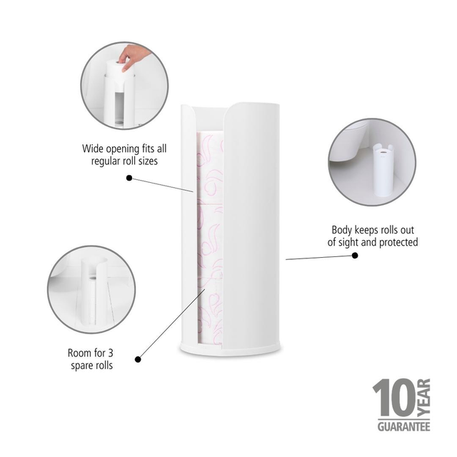 Dispensador de rollos de papel ReNew White