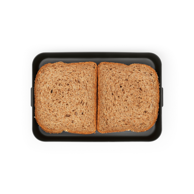 Contenedor para almuerzo Make & Take Plano Dark Grey