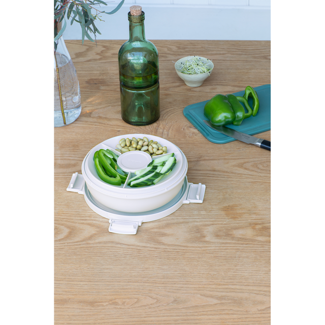 Bowl para ensalada Make & Take 1,3 Lt Light Grey