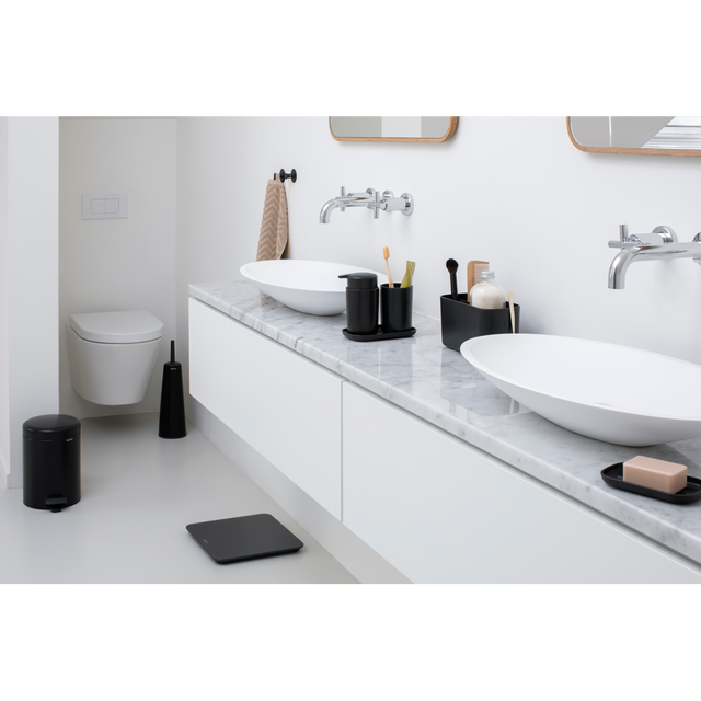 Set de 3 accesorios de baño ReNew Matt Black