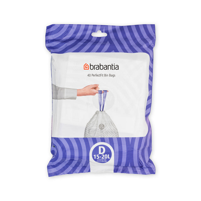 Bolsas de basura PerfectFit D 15-20 LT 40 bolsas