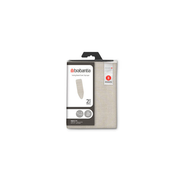 Funda mesa de planchar B, 124x38 cm, 2mm espuma - Denim Grey