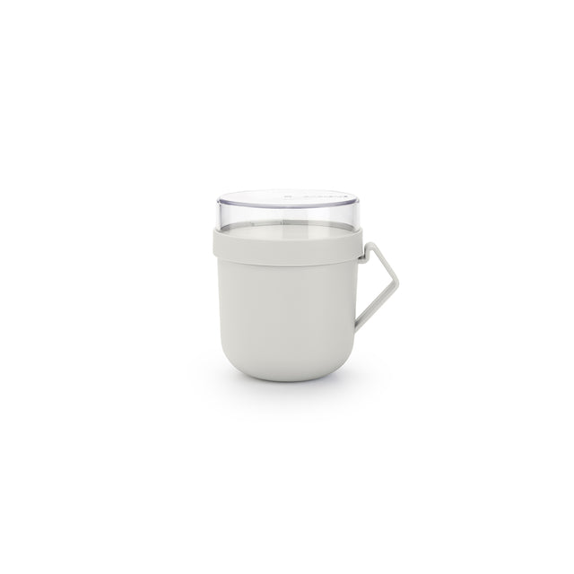 Taza para sopa Make & Take 0,6L plástico - Light Grey