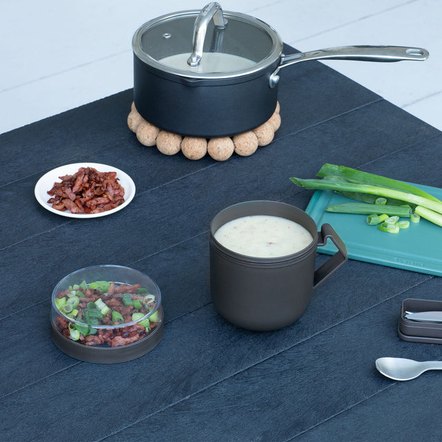 Taza para sopa Make & Take 0,6L Dark Grey