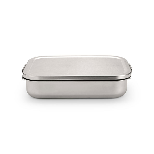 Contenedor para almuerzo Make & Take Bento grande acero inoxidable - Matt Steel