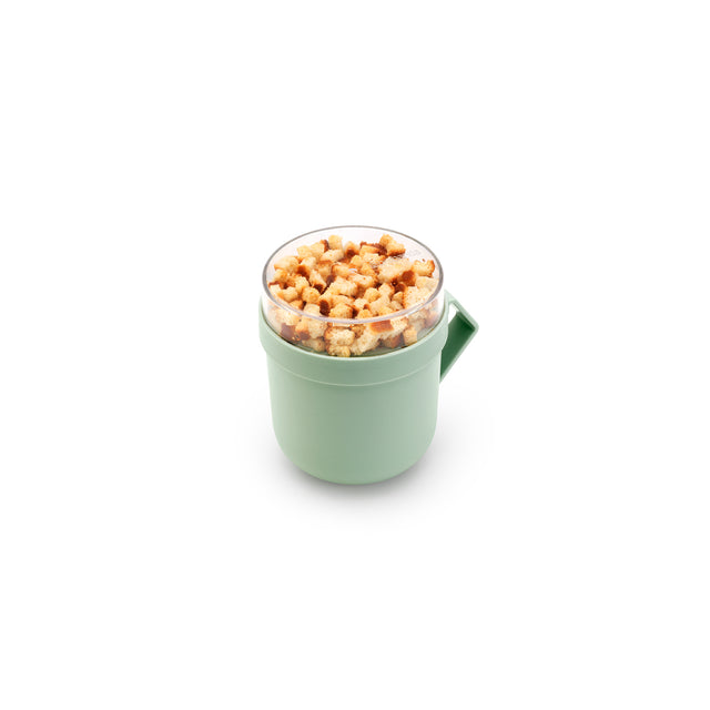 Taza para sopa Make & Take 0,6 L plástico - Jade Green