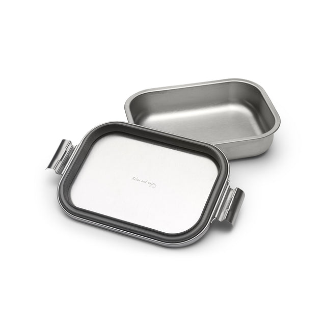Contenedor para almuerzo Make & Take mediano acero inoxidable - Matt Steel