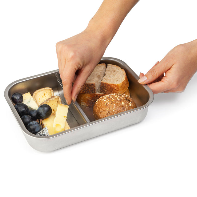 Pack Contenedores Almuerzo Acero Inoxidable