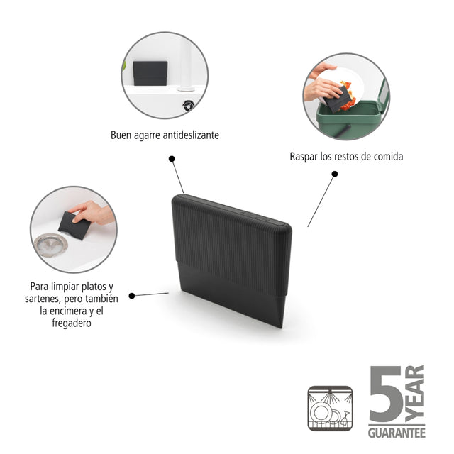 Espátula limpiadora para platos Squeegee