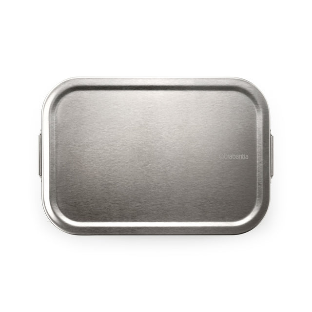 Contenedor para almuerzo Make & Take Bento grande acero inoxidable - Matt Steel