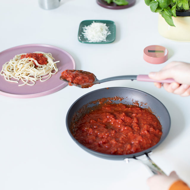 Tasty+ Cuchara de servir más rascador - Grape Red