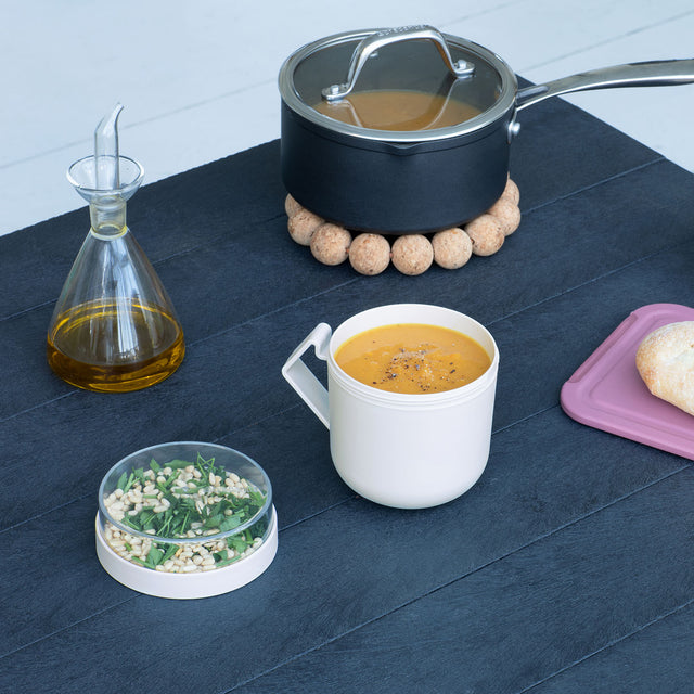 Taza para sopa Make & Take 0,6L plástico - Light Grey