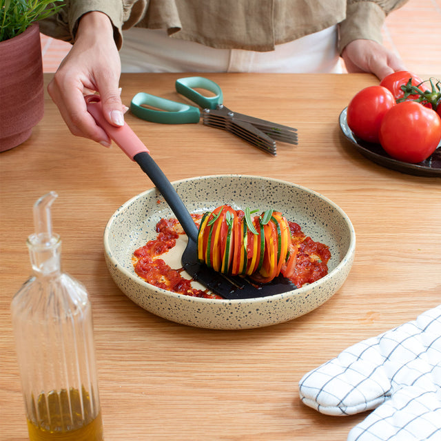 Tasty+ Espátula más filo cortante - Terracotta Pink