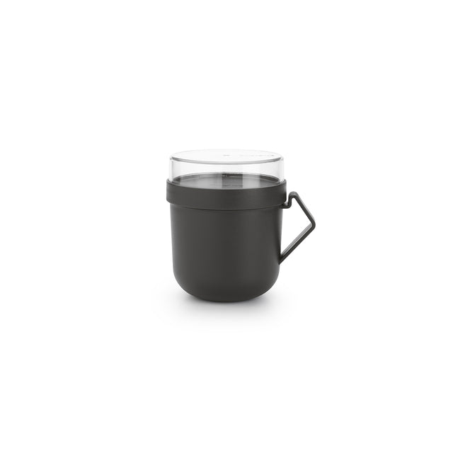 Taza para sopa Make & Take 0,6L Dark Grey