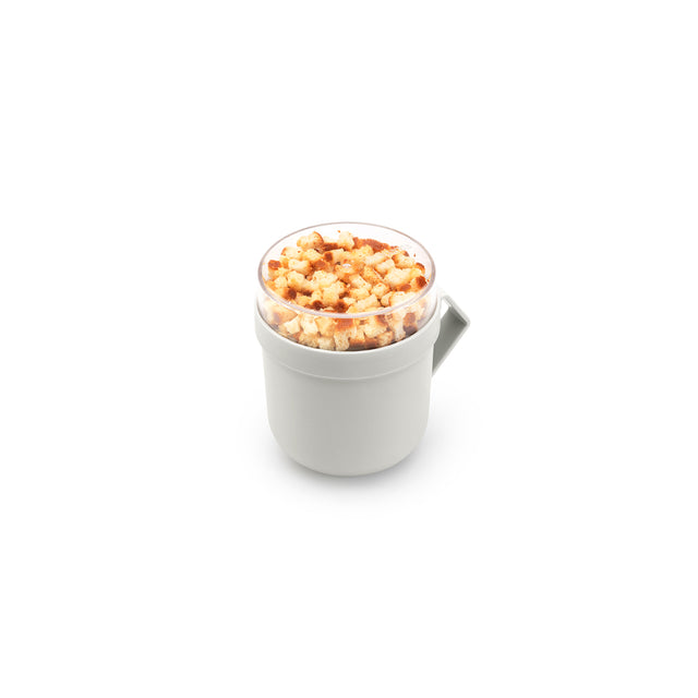 Taza para sopa Make & Take 0,6L plástico - Light Grey