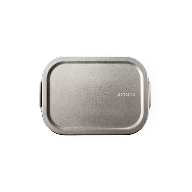 Contenedor para almuerzo Make & Take mediano acero inoxidable - Matt Steel