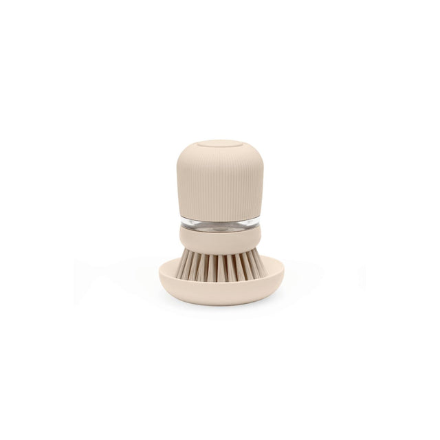 Cepillo para platos con dispensador SinkSide Beige